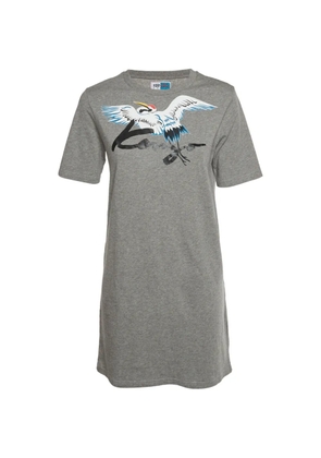 Kenzo Pre-Owned Memento graphic-print mini dress - Grey