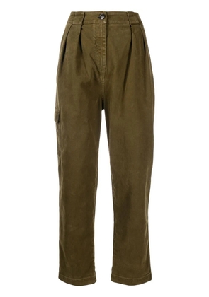 Woolrich high-waisted straight-leg jeans - Green