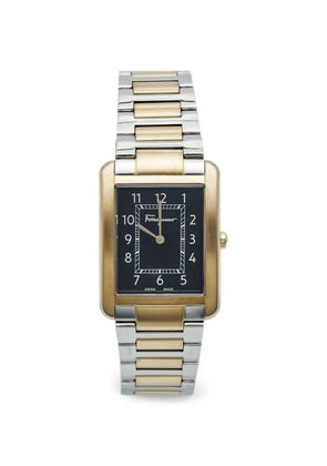 Ferragamo Pre-Owned rectangular-case 31mm watch - Blue