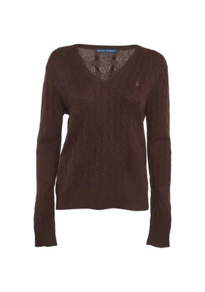 Ralph Lauren Vintage cable-knit sweater - Brown