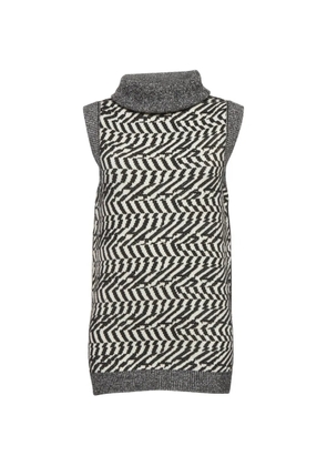Stella McCartney Pre-Owned turtleneck vest - Black