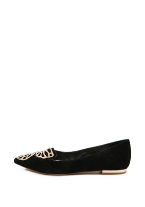 Sophia Webster Bibi butterfly ballet flats - Black