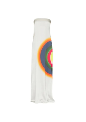 Silvia Tcherassi Bahiana graphic-print dress - White