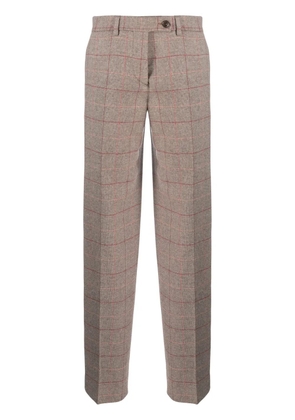 Fortela checked tailored trousers - Grey
