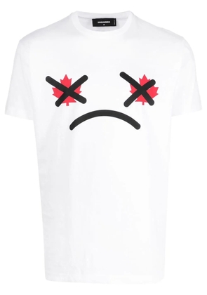 DSQUARED2 graphic-print short-sleeve T-shirt - White