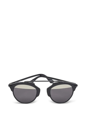 Christian Dior Pre-Owned So Real pilot sunglasses - Black