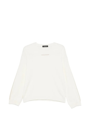 Fabiana Filippi V-neck sweater - White