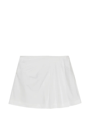 Simkhai Devlin pleated mini skirt - White