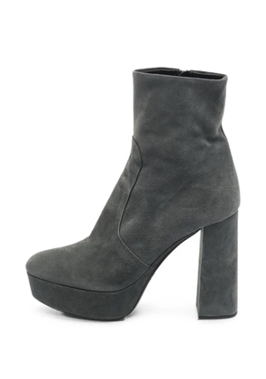 Prada Pre-Owned platform ankle boots - Grey