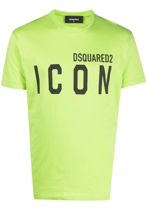 DSQUARED2 Icon-print cotton T-shirt - Green