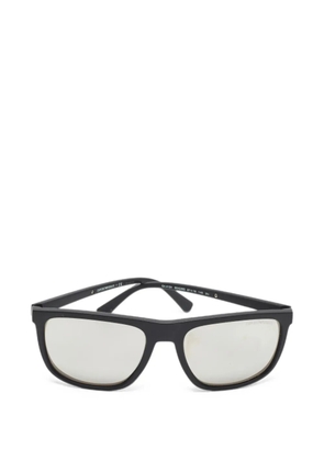 Emporio Armani Pre-Owned wayfarer sunglasses - Black