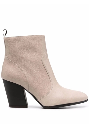Hogan pointed-toe ankle boots - Neutrals