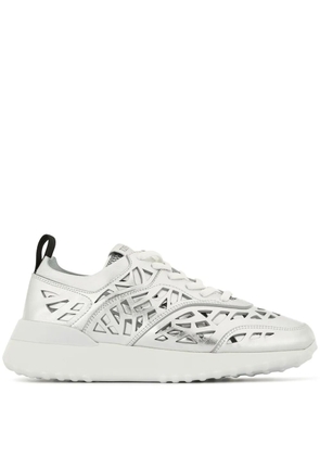Tod's Stencil cut sneakers - Silver