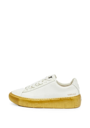 Versace Pre-Owned Greca sneakers - White