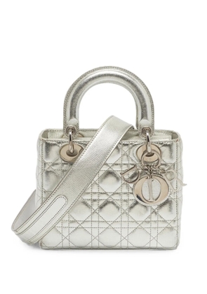 Christian Dior Pre-Owned My ABCDior Cannage tote bag - Silver