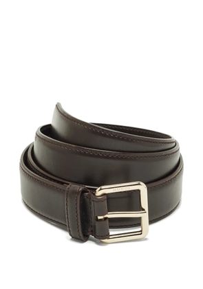 Gucci Pre-Owned buckle leather belt - Brown