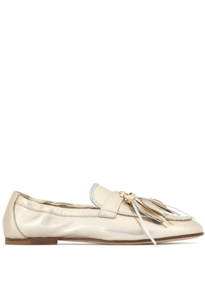 Tod's Gommino tassel loafers - Gold