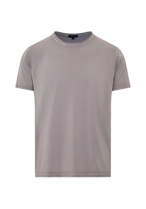 PATRICK ASSARAF garment-dyed T-shirt - Purple