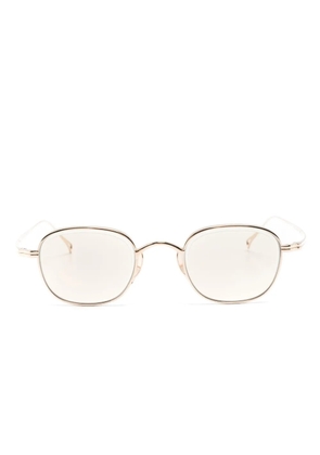 Kame Mannen KMN/114 square-frame glasses - Gold