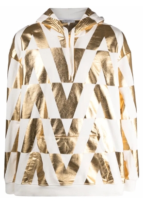 Valentino Garavani monogram-print hoodie - White