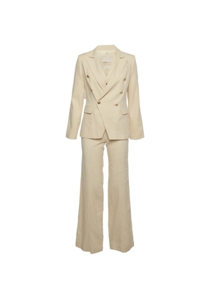 424 double-breasted three-piece suit - Neutrals