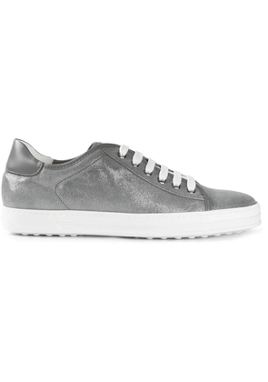 Tod's sparkle lace-up sneakers - Grey