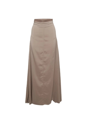 Brunello Cucinelli Monili waistband skirt - Neutrals