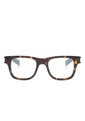 Saint Laurent Eyewear SL5640PT 009 rectangle-frame glasses - Brown