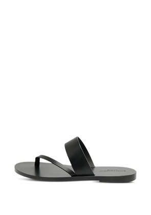 Saint Laurent Pre-Owned Milo thong sandals - Black
