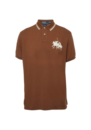 Polo Ralph Lauren Vintage logo-embroidered polo shirt - Brown