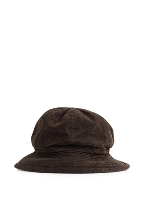 TAIGA TAKAHASHI Lot.010 military cotton hat - Brown