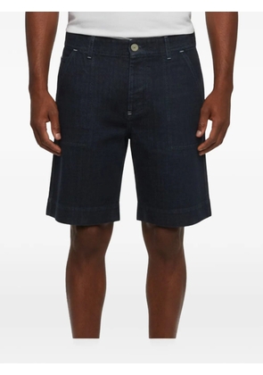 Jacquemus Pre-Owned straight-cut denim shorts - Blue