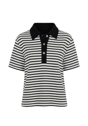 Xirena Kellie striped polo top - White