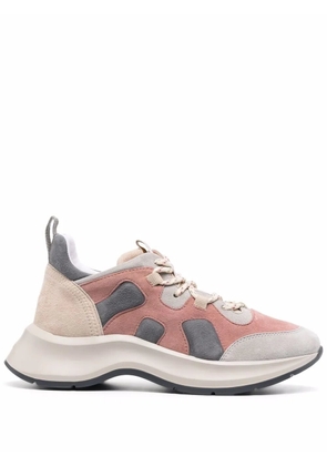 Hogan H585 colour-block sneakers - Grey