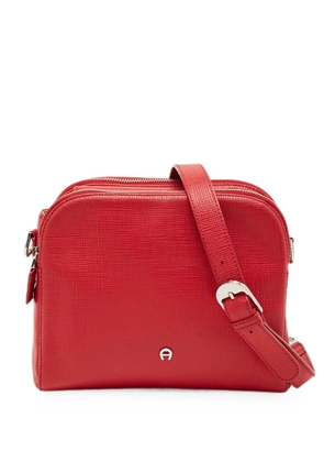 Aigner Kids double-zip shoulder bag - Red