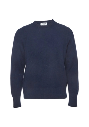 Thom Browne back-stripe crewneck sweater - Blue