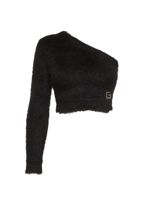 Gucci Pre-Owned crystal-embellishment top - Black