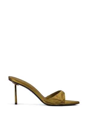 Le Silla Bella ruched-strap sandals - Gold