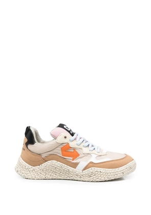 ID.EIGHT Hana panelled logo-patch sneakers - Neutrals