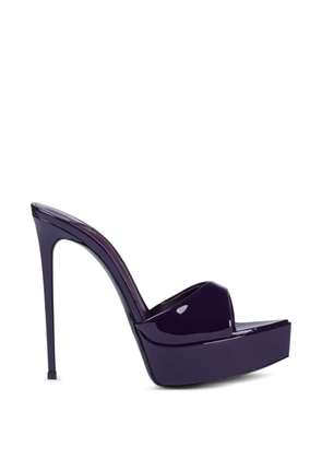 Le Silla Uma platform sandals - Purple