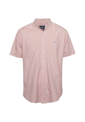 Ralph Lauren Vintage plaid short-sleeve shirt - Pink
