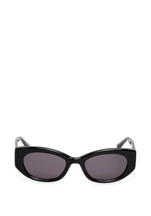 Barbour geometric-frame sunglasses - Black