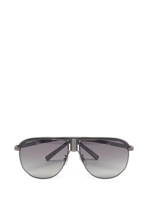 Chopard Pre-Owned polarized pilot-frame sunglasses - Black