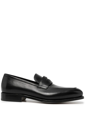 Ferragamo Tramezza leather penny loafers - Black