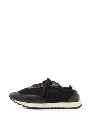 The Row Pre-Owned Run D leather sneakers - Black