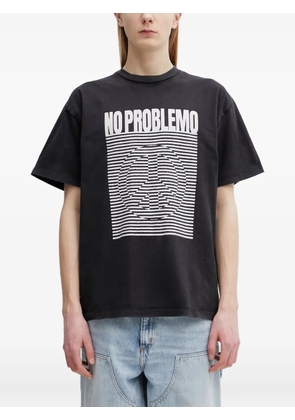 NO PROBLEMO CND Wave T-shirt - Black