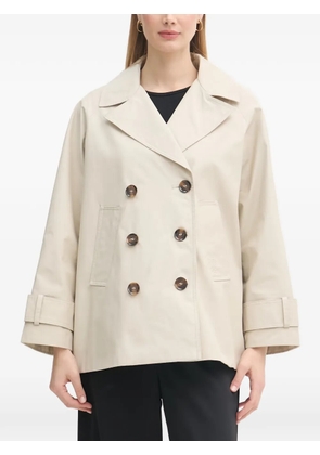 Barbour Maisy double-breasted coat - Neutrals