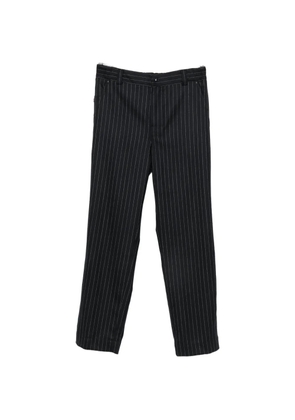 Moncler pinstripe-pattern trousers - Blue