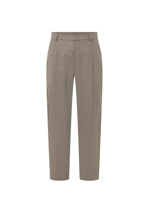 Duno Davi pleated tapered-leg trousers - Neutrals