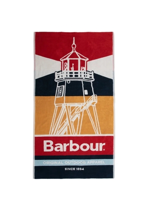 Barbour Archive beach towel - Red
